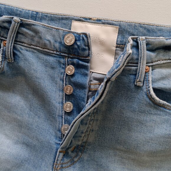 MOTHER Jeans Stunner Cruiser (Flare changed to Straight Leg) 32" Inseam - Picture 4 of 11